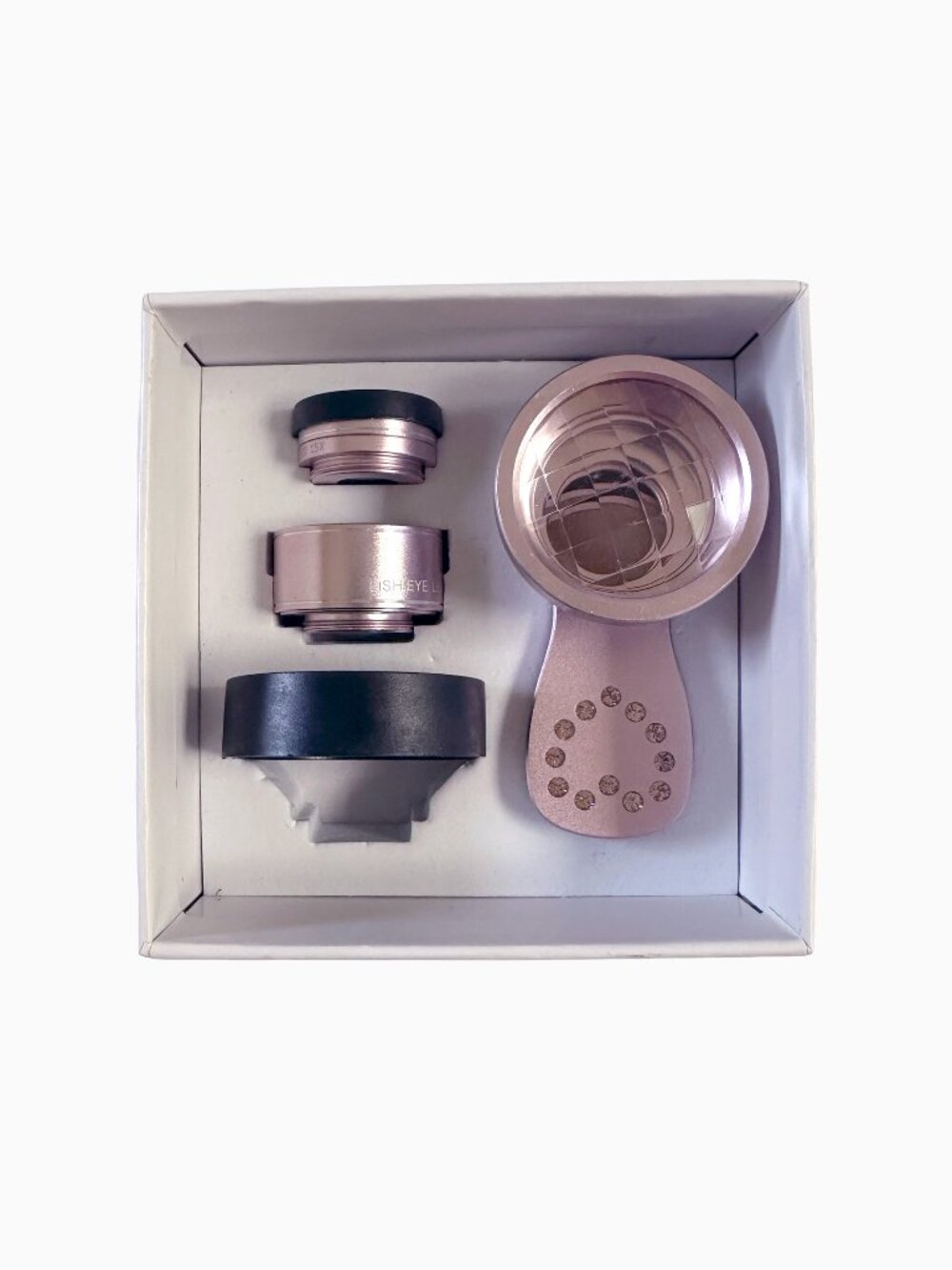 Swarovski Crystal Pink SS19 Smartphone Lens Set Universal Digital Camera Tech